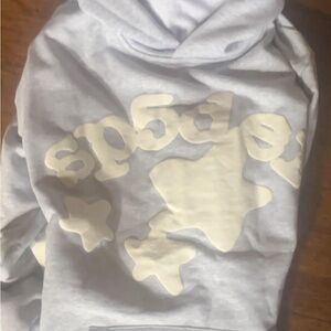 Sp5der Beluga Hoodie 'Grey'